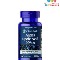 آ ال آ 600 میلی گرمی 60 عددی پیوریتنز پراید / Puritan's Pride ALA 600 MG 60 Cap