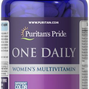 مولتی ویتامین زنانه 100 عددی پیوریتنز پراید / Puritan’s Pride One Daily Women’s Multivitamin
